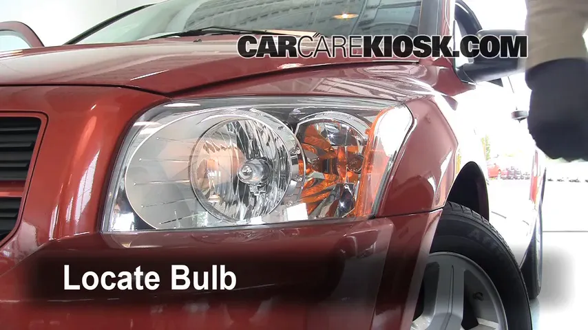 2008 Dodge Caliber SE 2.0L 4 Cyl. Lights Daytime Running Light (replace bulb)